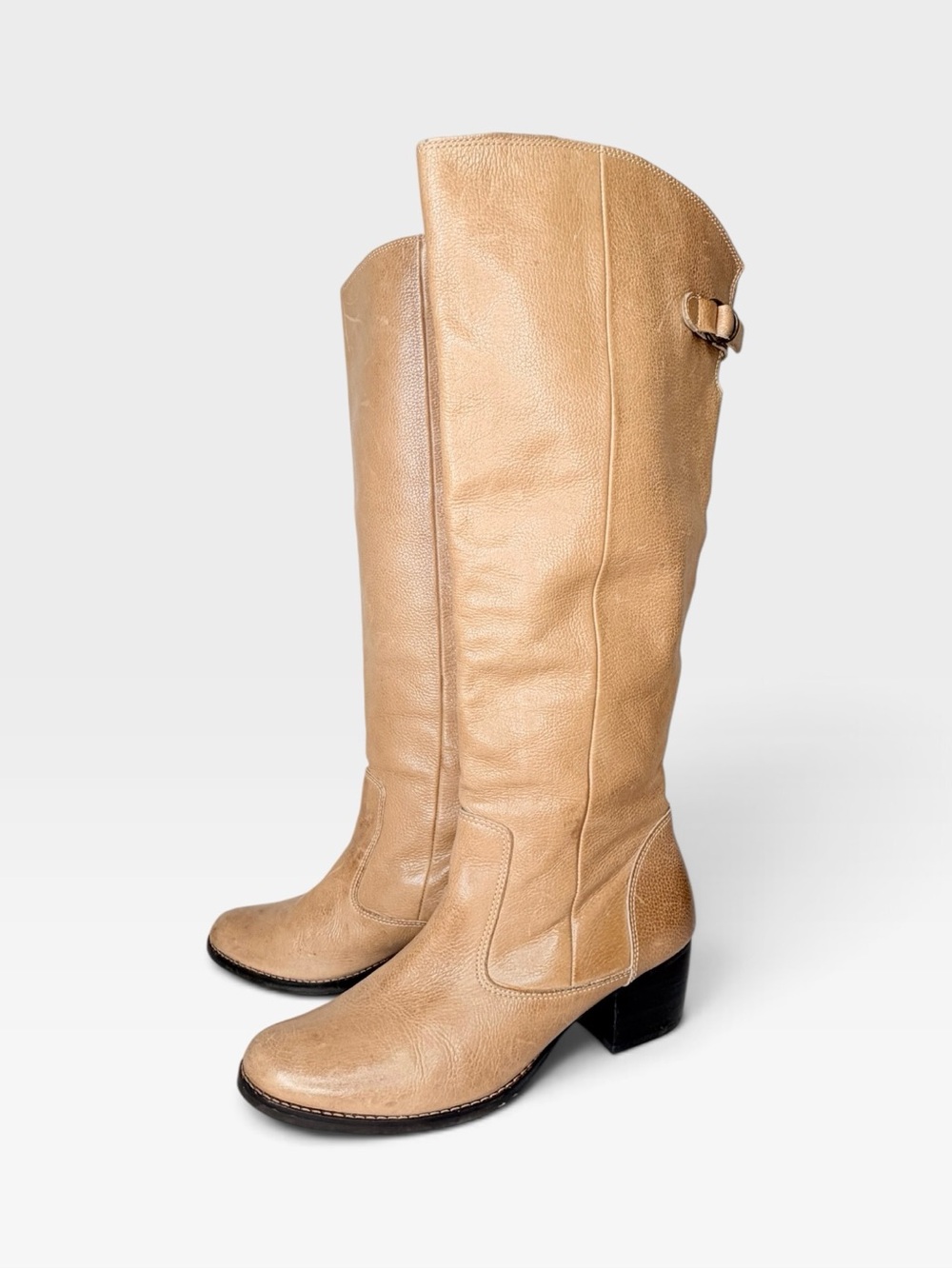 Matisse light tan knee high boots